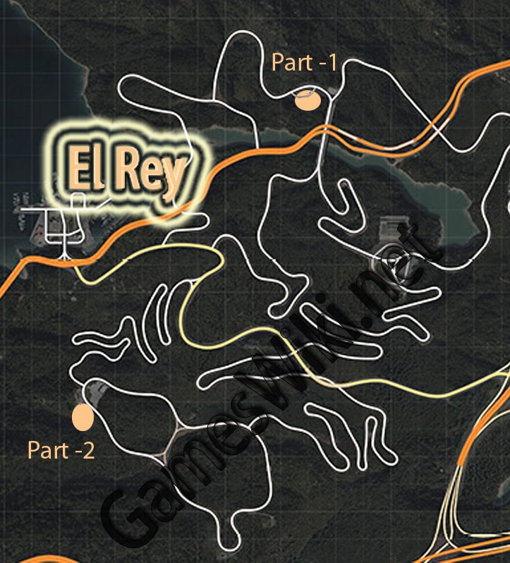 Need-For-Spped-El-Rey--Free-Parts-Location-Map