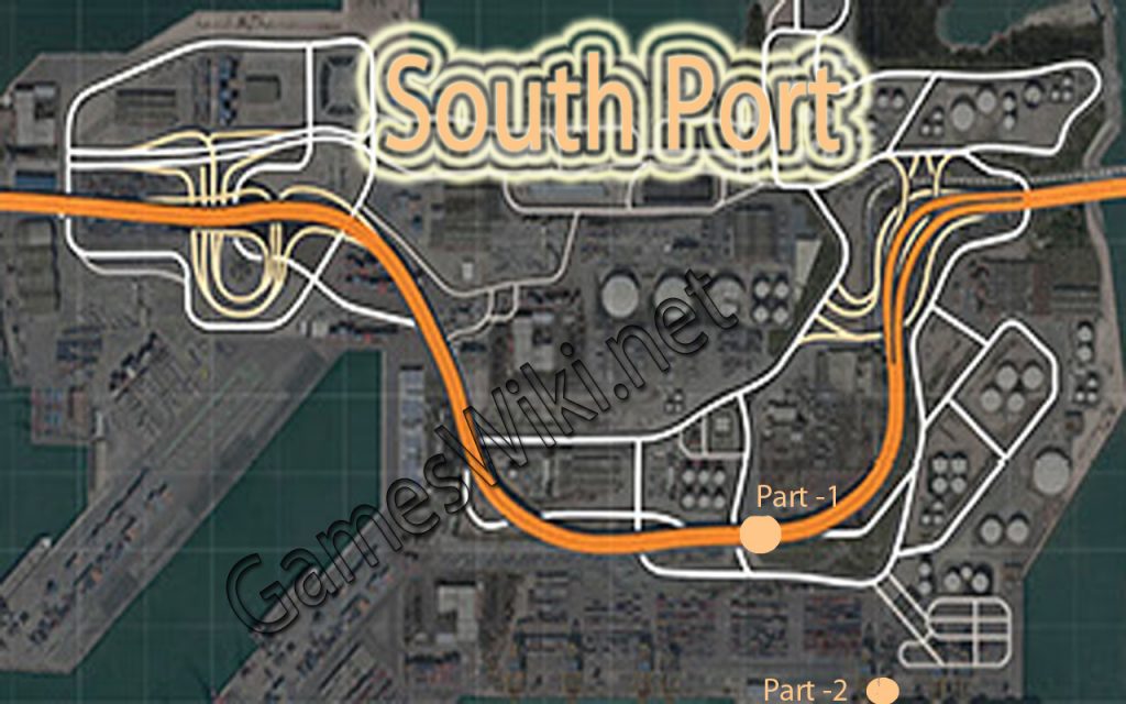 Need-For-Spped-South-Port-Free-Parts-Location-Map
